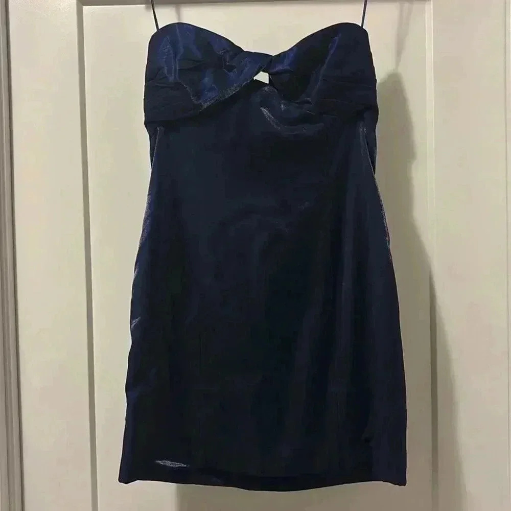 NWT- Dynamite - Knot Front Bustier  Dress - Picture 3 of 9